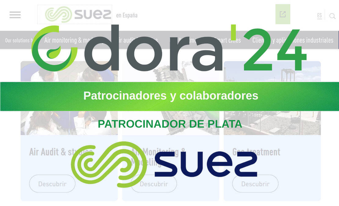 Damos la bienvenida a SUEZ como patrocinador de plata de la Conferencia Odora24