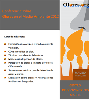 Odour in the Environment Conference in Madrid 2012