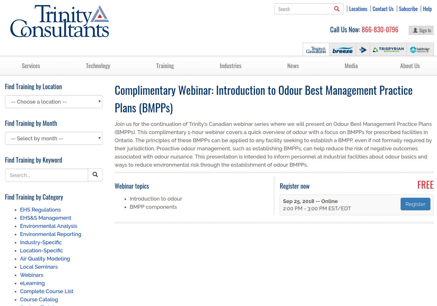 webinar trinity consultants